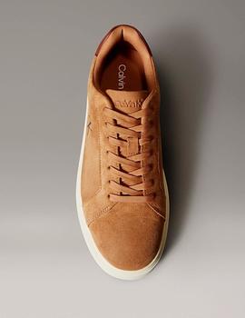 Zapatillas de piel y ante con suela flexible