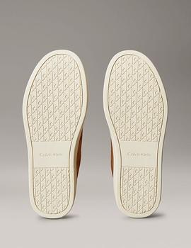 Zapatillas de piel y ante con suela flexible