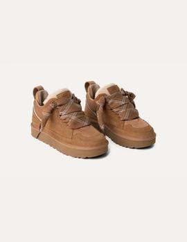 Deportivas de piel UGG W Lowmel color Chestnut