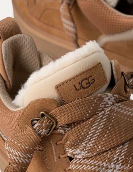 Deportivas de piel UGG W Lowmel color Chestnut