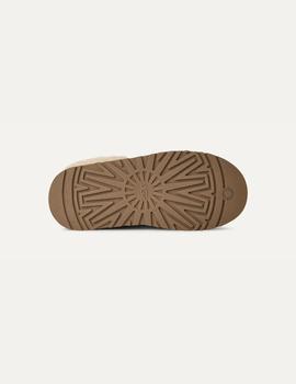 Zueco con pelo UGG W Tazzelle color Chestnut