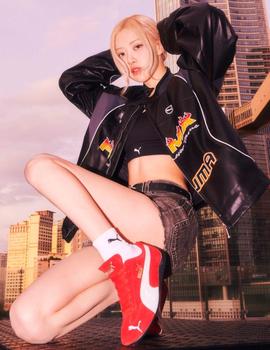 Zapatilla Puma SPEEDCAT OG color rojo